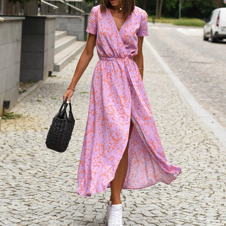 Anna Floral Print Spring Dress