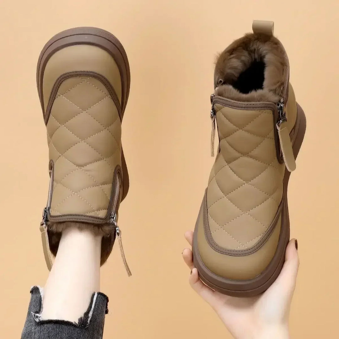 Zorey Dual-Zip Snow Boots