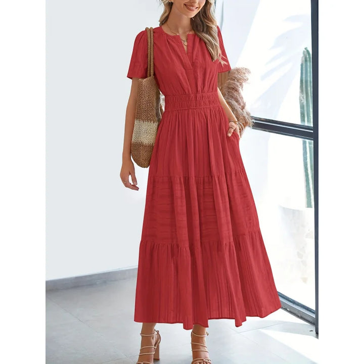 Natalie Elegant Flattering Dress