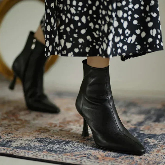 Mavy Stiletto Ankle Boots
