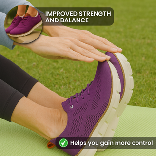 Lady Comfy Supportive Walking Shoes