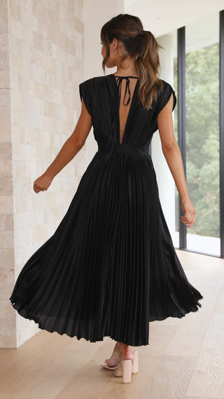 Maria Pleated Elegant Dress