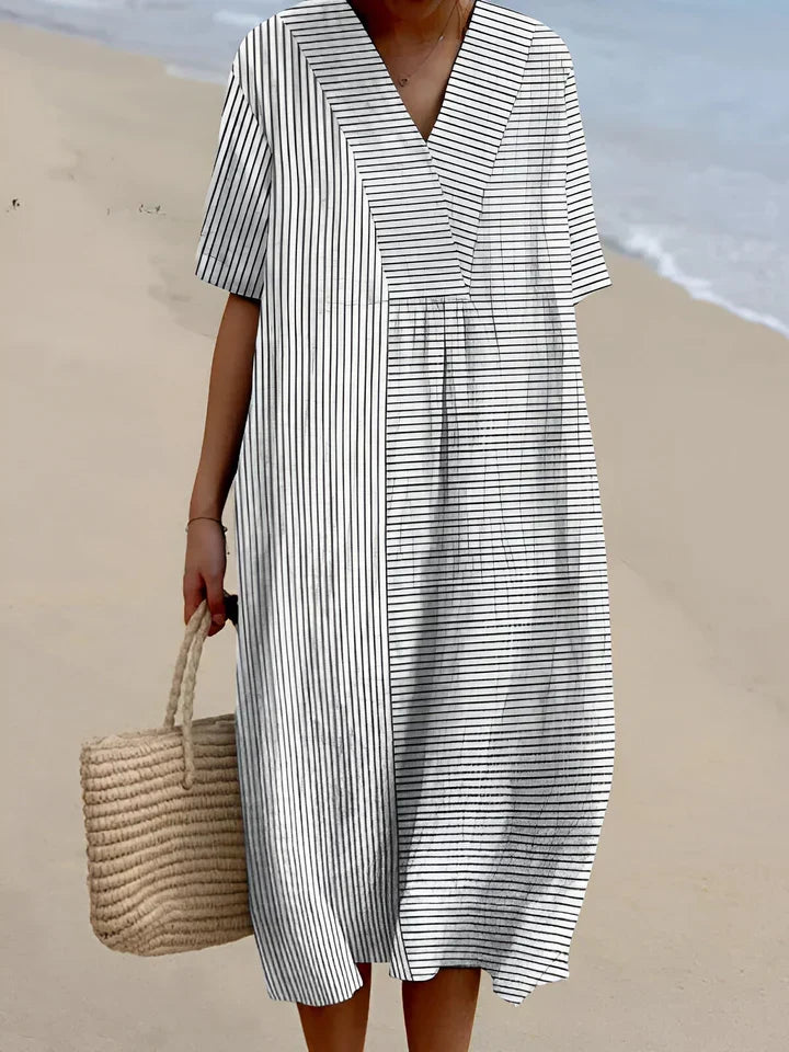 Alida Printed Summer Dress