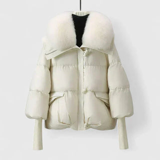 Zya Fur-Look Collar Jacket