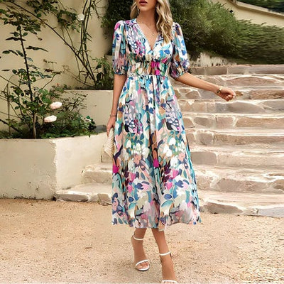 Céline Elegant Midi Dress