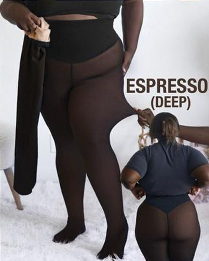 Nova Lined Sheer-Look Leggings