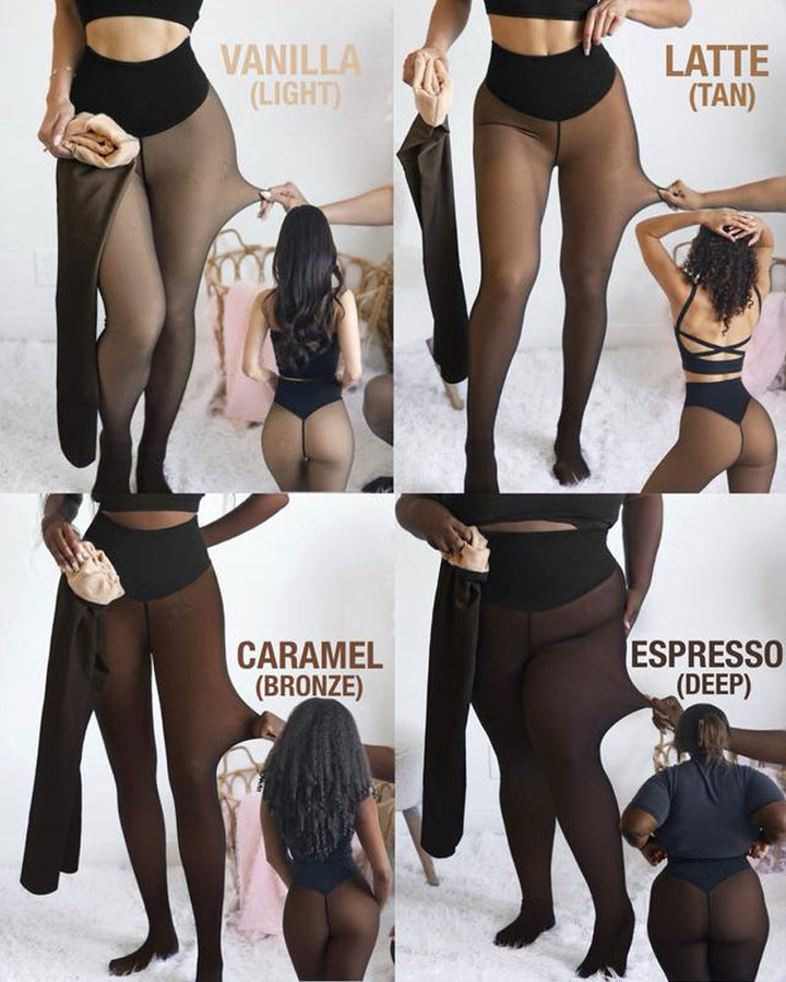 Nova Lined Sheer-Look Leggings