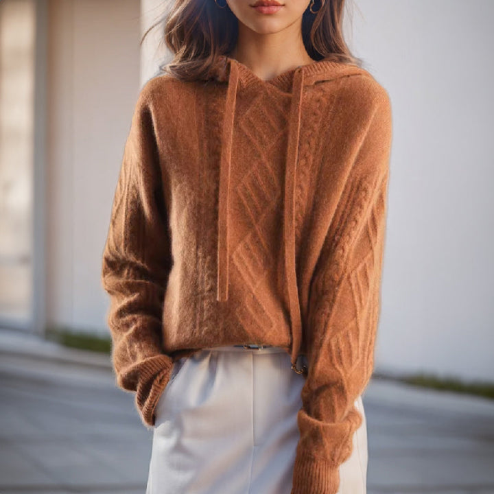 Christina Cozy Hooded Sweater