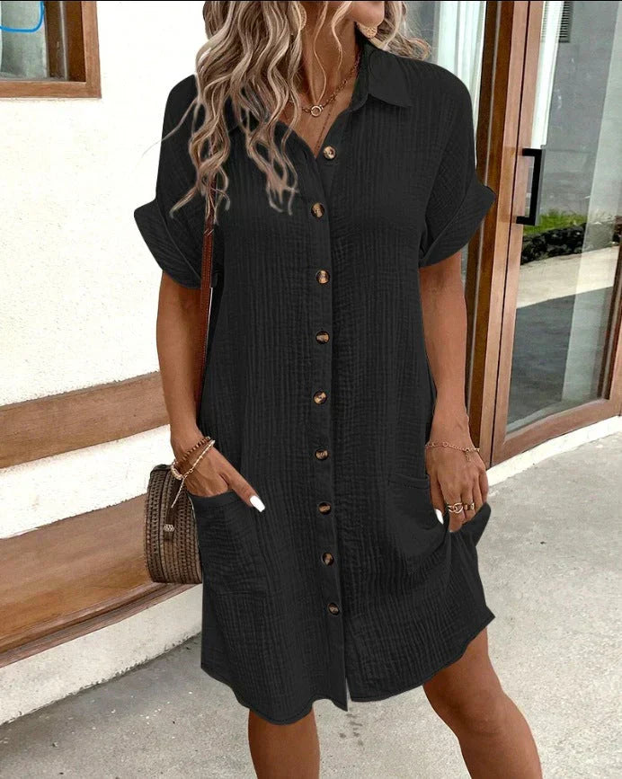 Renata Oversized Polo Dress