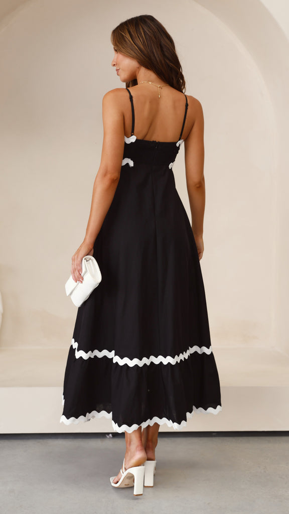 Robe longue Clara à fines bretelles