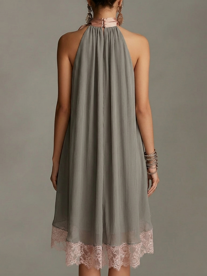 Beatrice Bow Detail Mini Dress