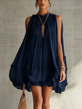 Camilla Balloon Skirt Mini Dress