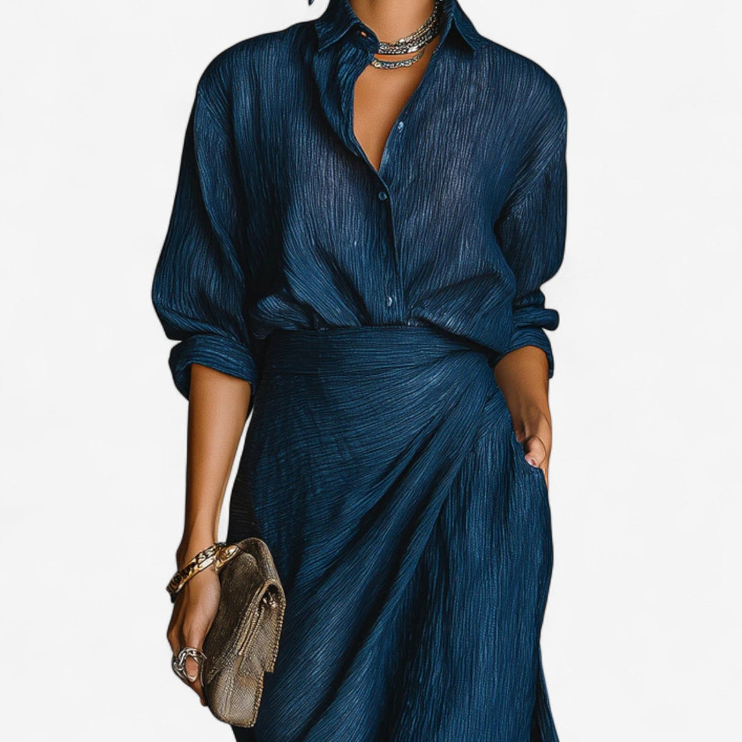 Tina Maxi Ocean Dress