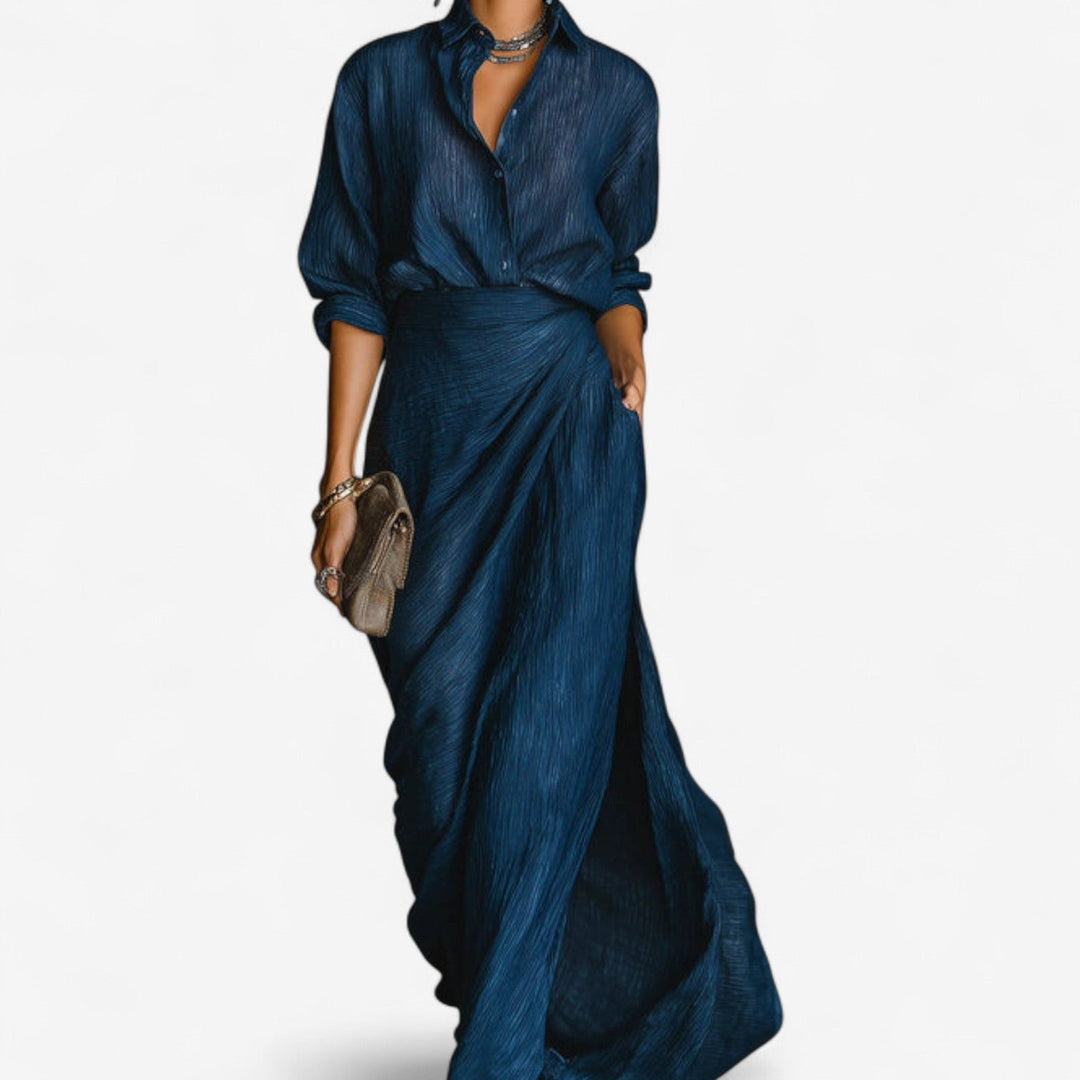 Tina Maxi Ocean Dress