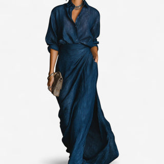 Tina Maxi Ocean Dress