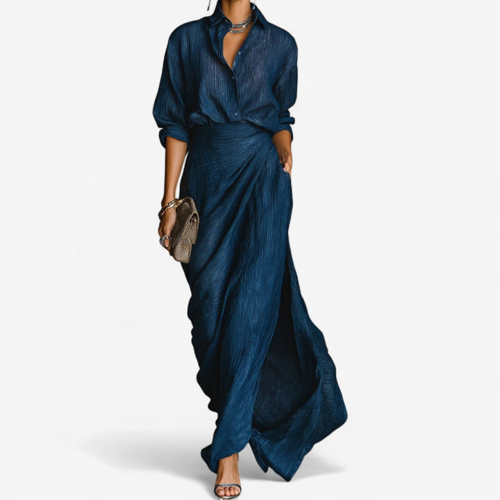 Tina Maxi Ocean Dress