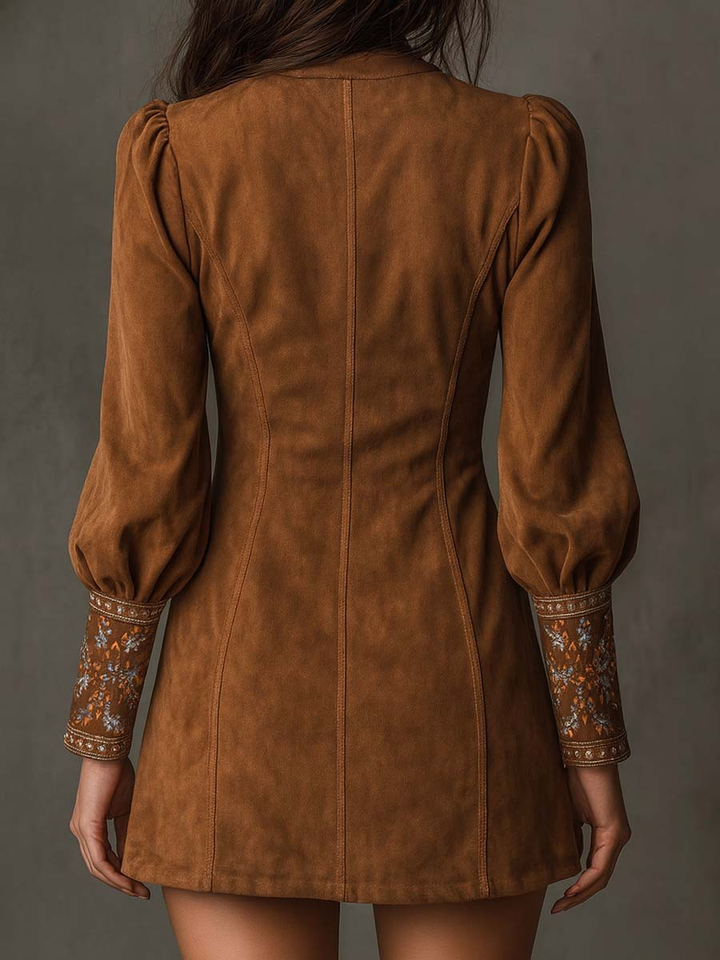 Liza Sculpted Mini Dress