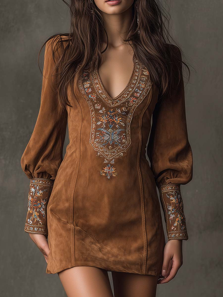 Liza Sculpted Mini Dress
