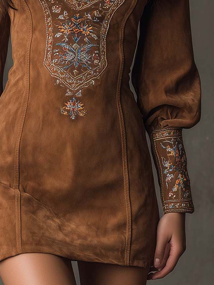 Liza Sculpted Mini Dress