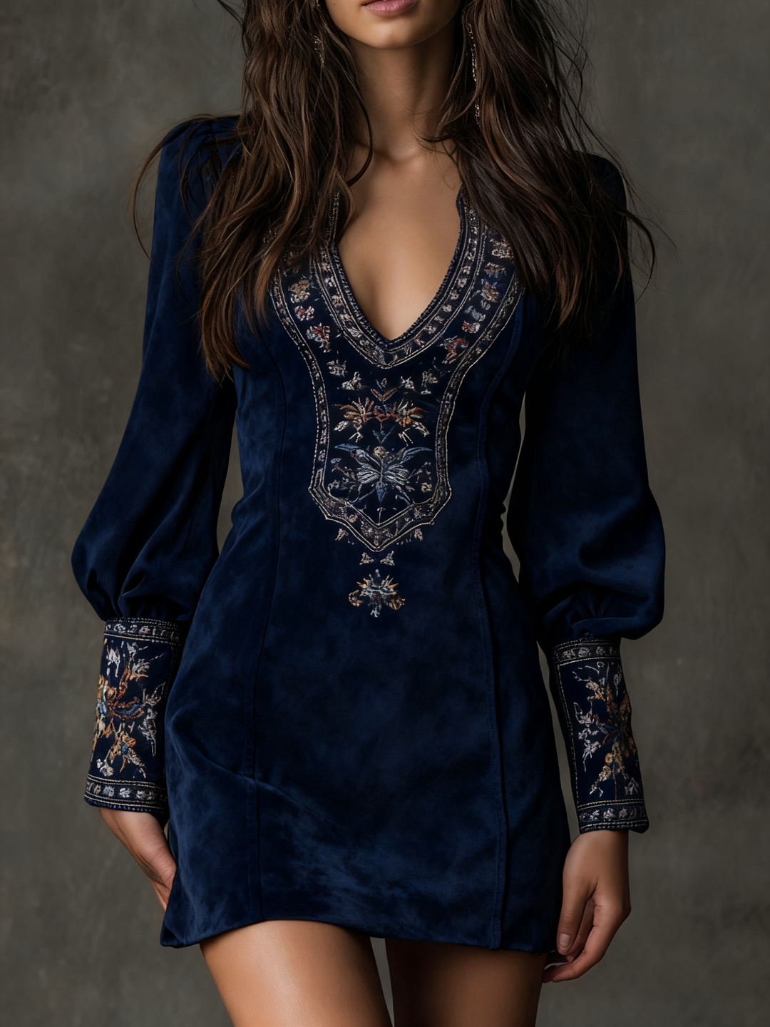 Liza Sculpted Mini Dress