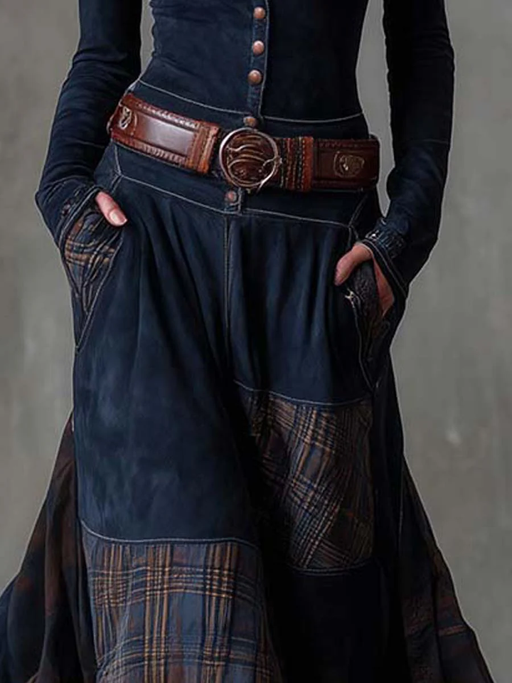 Azucena Belted Maxi Dress