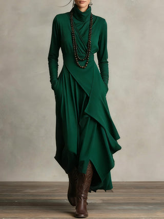 Daniela Asymmetric Maxi Dress