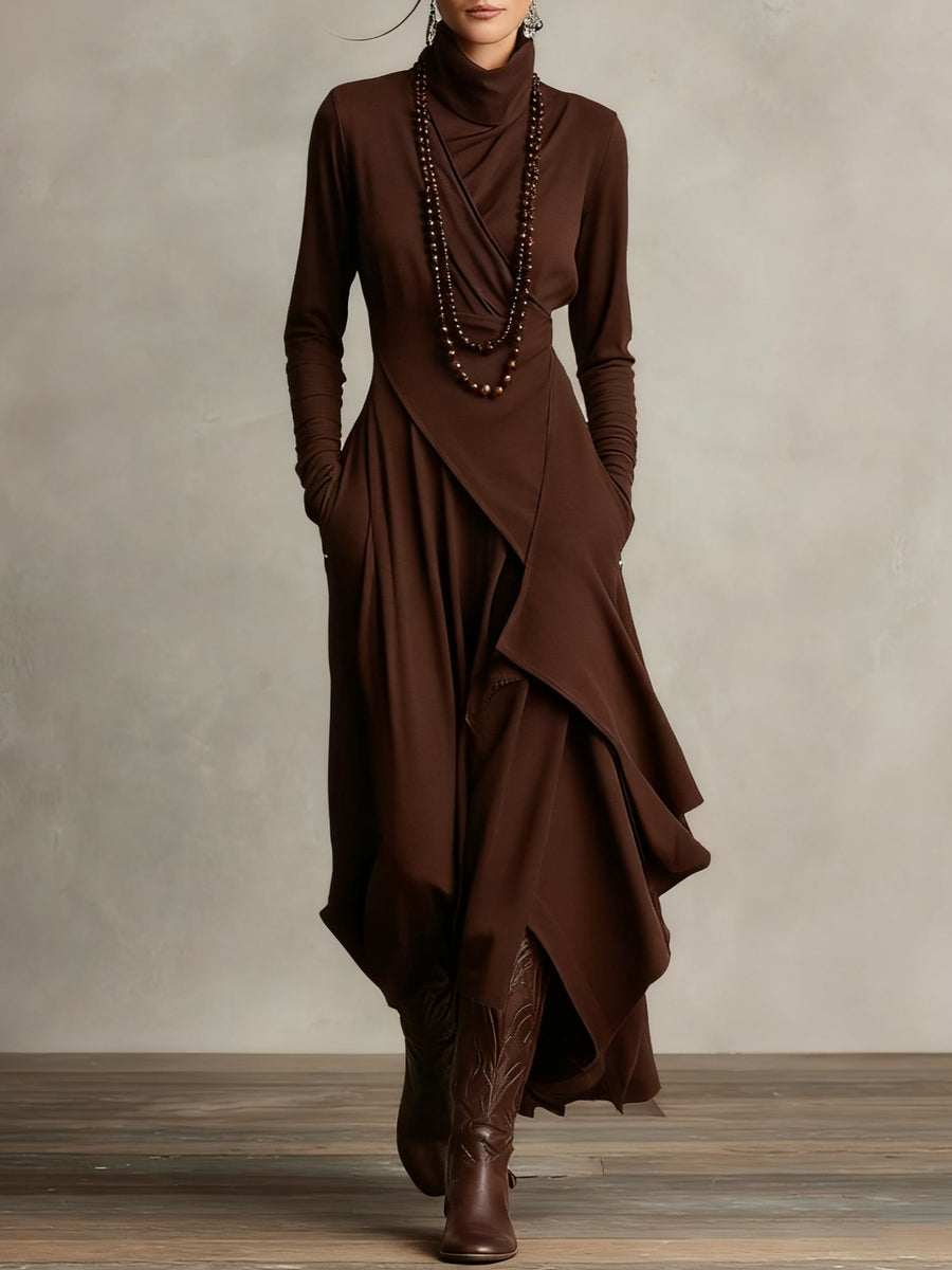 Daniela Asymmetric Maxi Dress