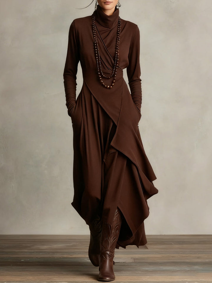 Daniela Asymmetric Maxi Dress