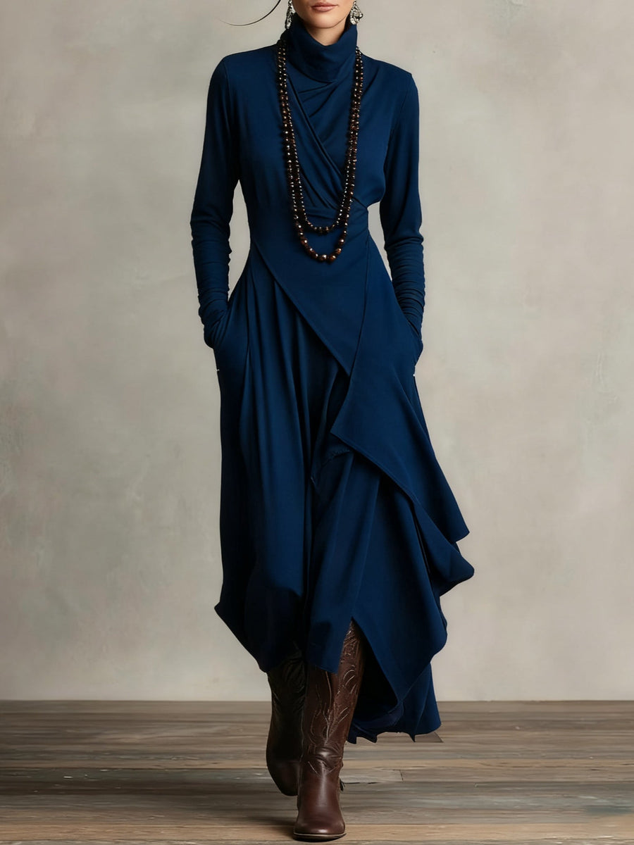 Daniela Asymmetric Maxi Dress