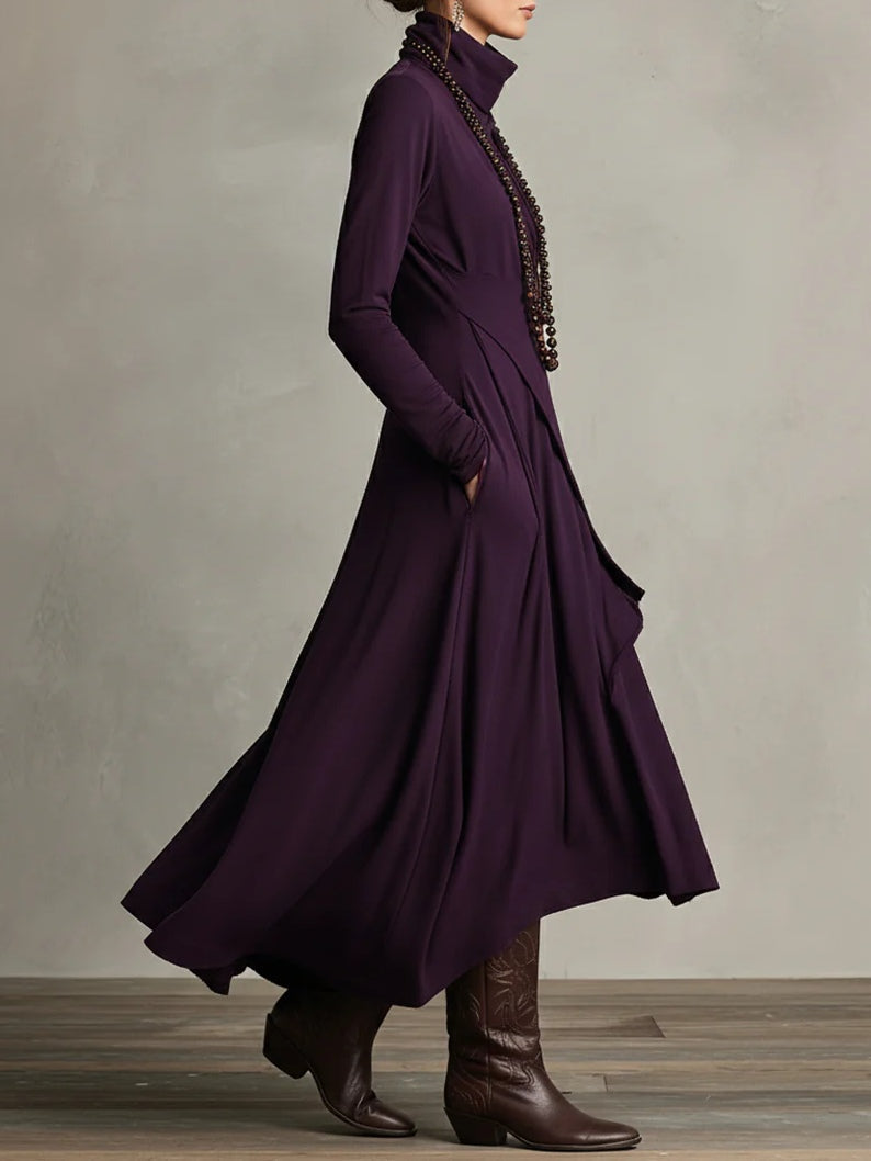 Daniela Asymmetric Maxi Dress