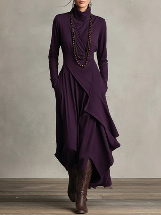 Daniela Asymmetric Maxi Dress