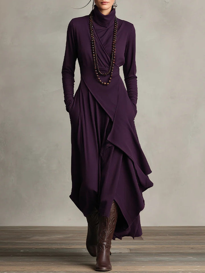 Daniela Asymmetric Maxi Dress