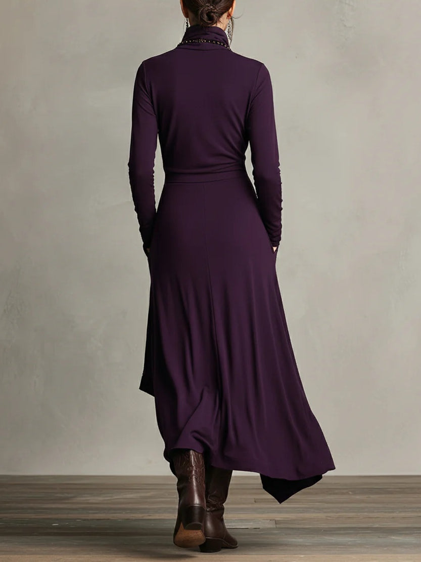 Daniela Asymmetric Maxi Dress