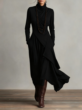 Daniela Asymmetric Maxi Dress