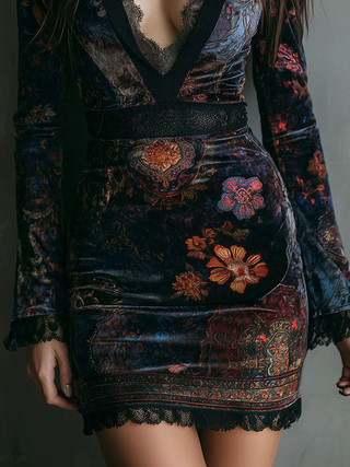 Florance Boho Neckline Dress