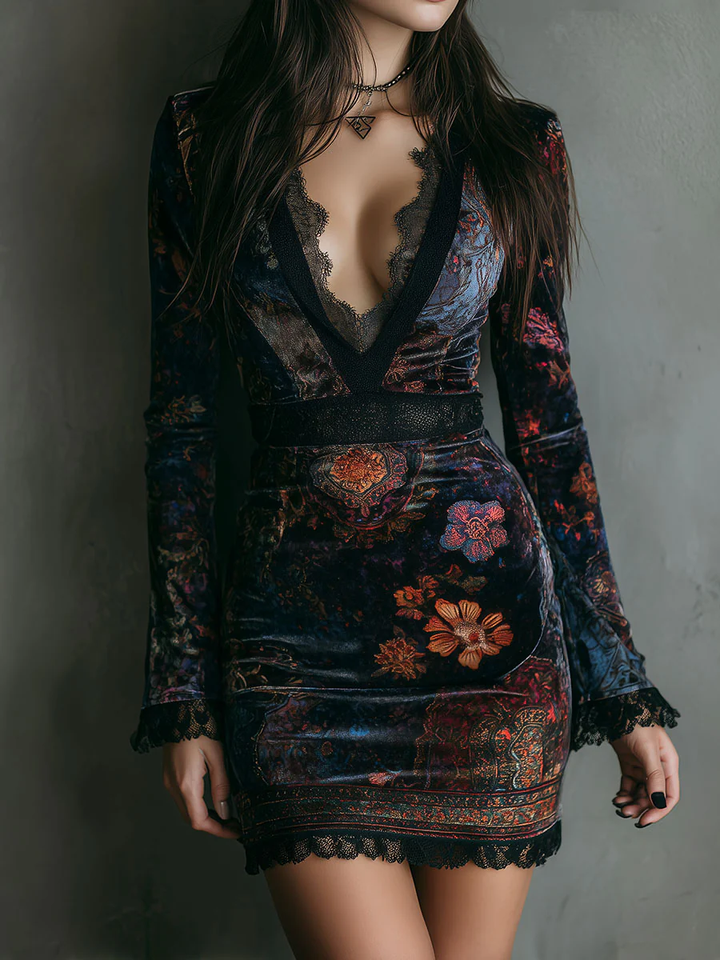 Florance Boho Neckline Dress