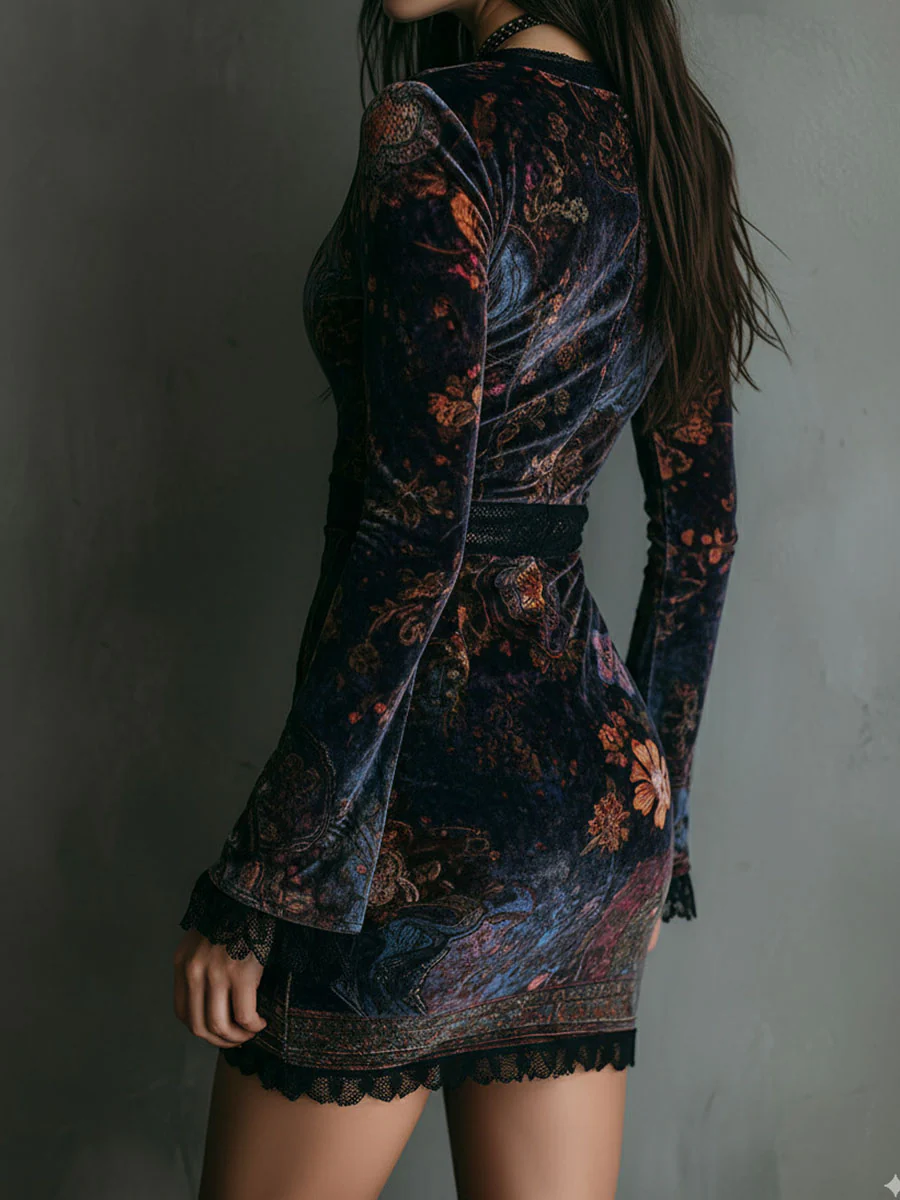 Florance Boho Neckline Dress