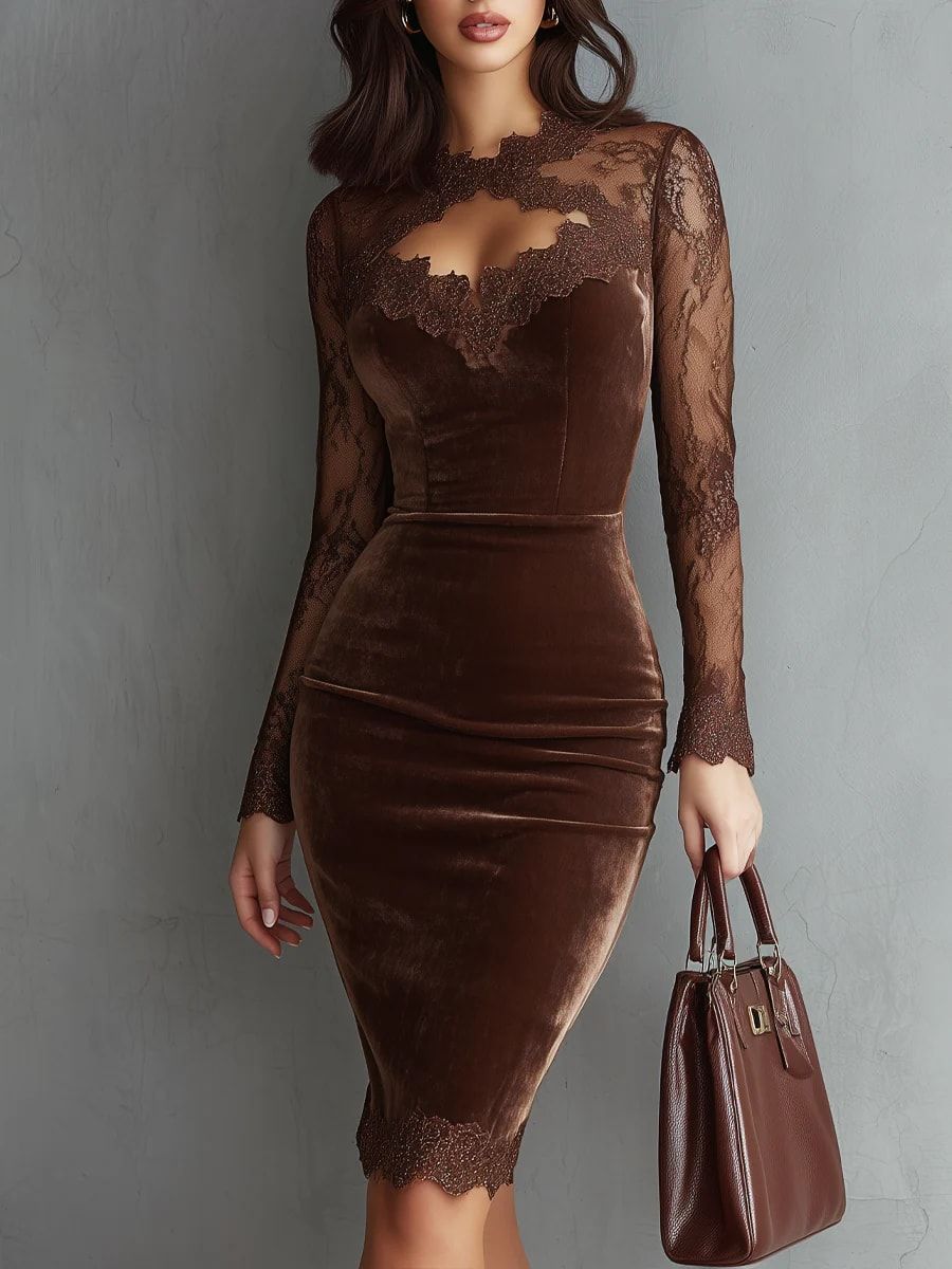 Sofie Keyhole Mini Dress