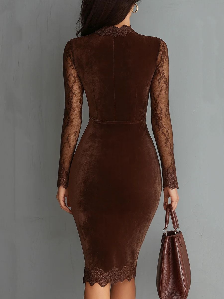 Sofie Keyhole Mini Dress