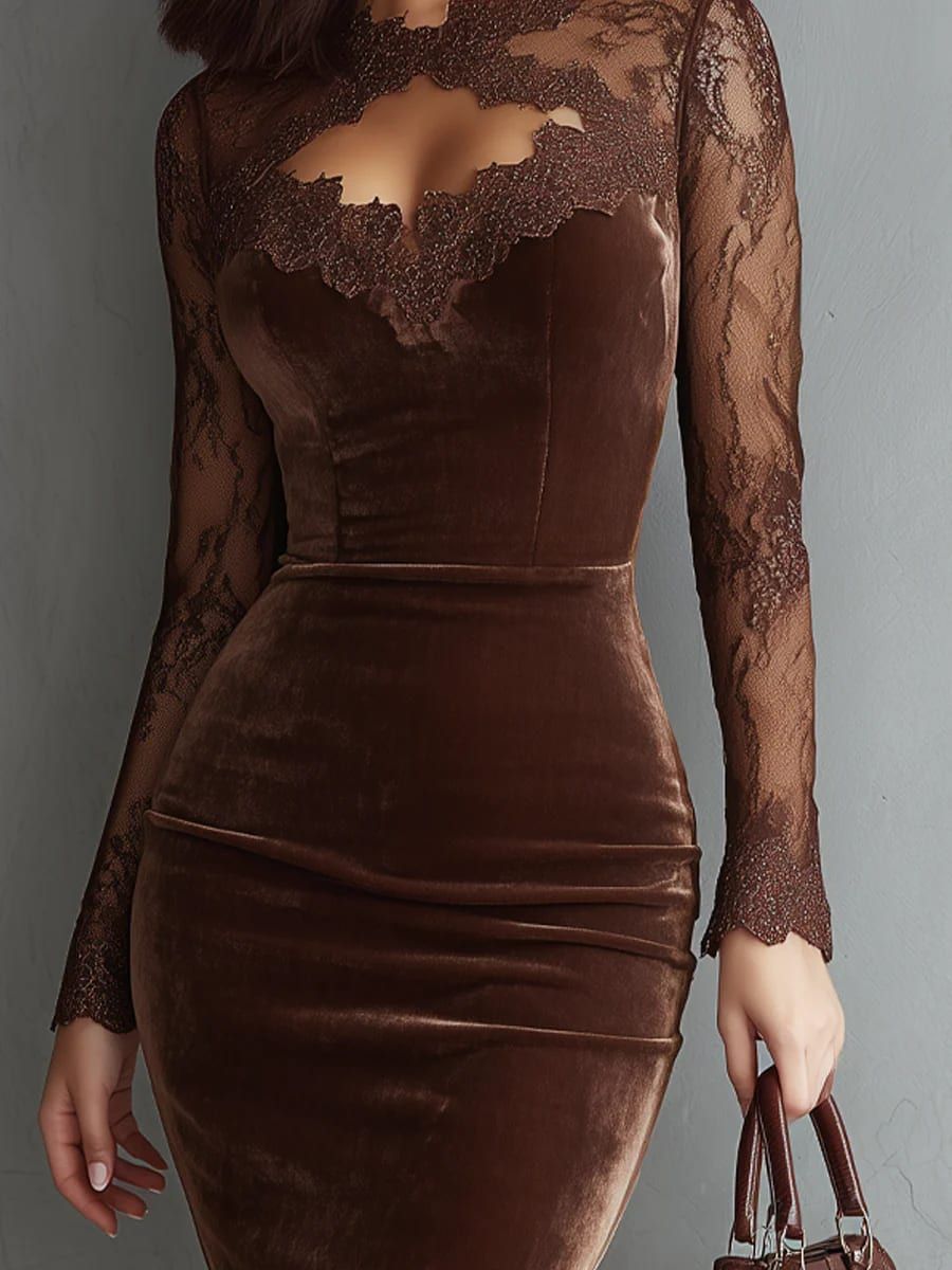 Sofie Keyhole Mini Dress