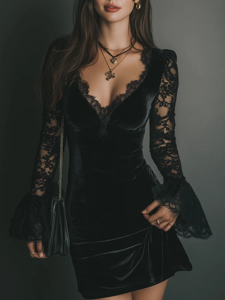 Lunori Mini Evening Dress