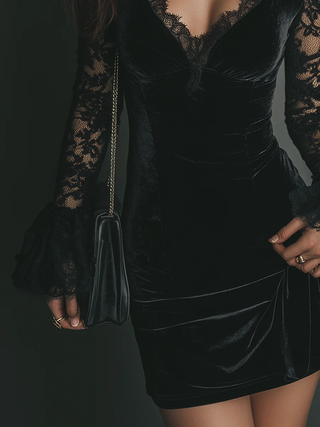 Lunori Mini Evening Dress