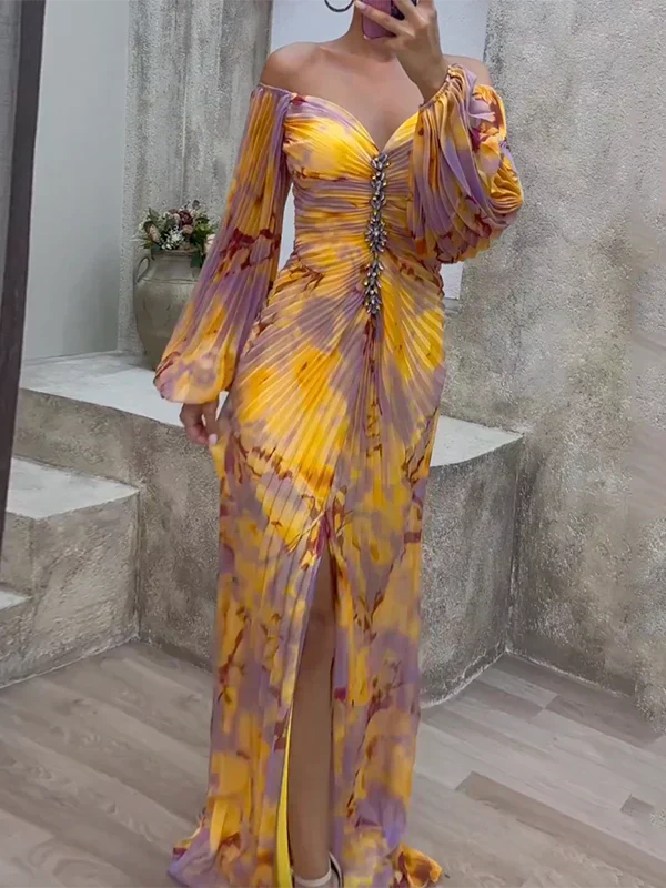 Margo Elegant V-Neck Dress