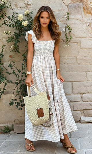 Ana Plaid Dress