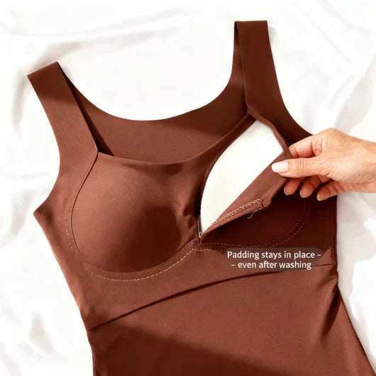 Roxanne Built-In Bra Tank Top