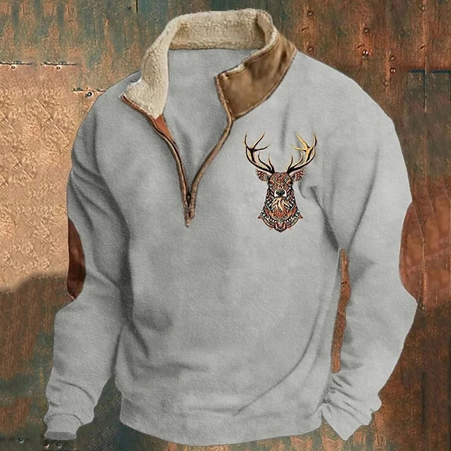 Zeke Zip-Up Sweater