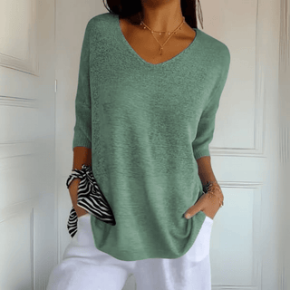 Ines V-Neck Top