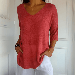 Ines V-Neck Top