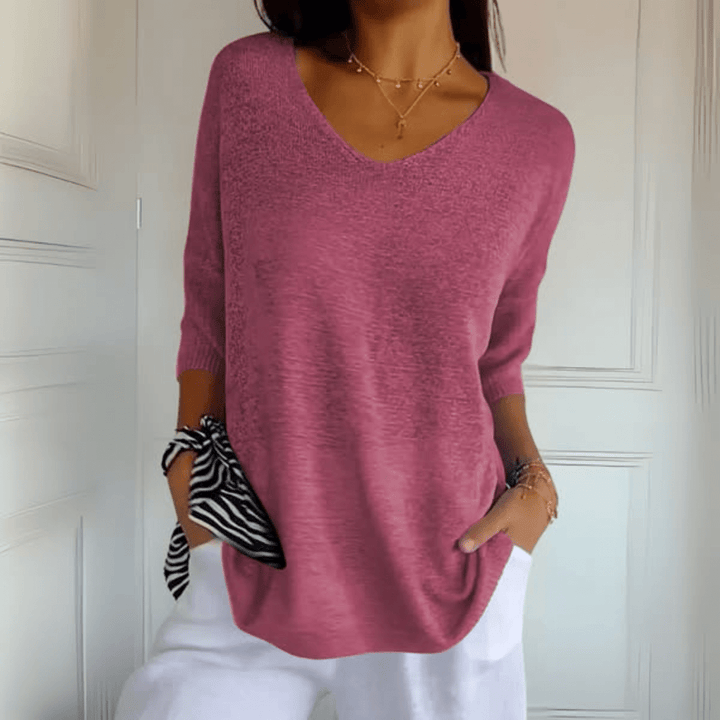 Ines V-Neck Top