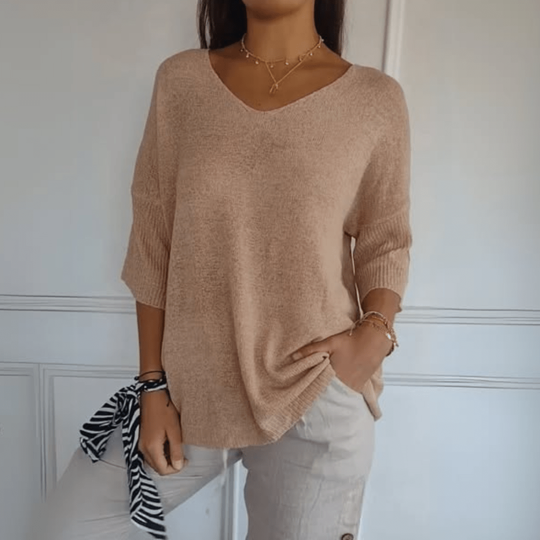 Ines V-Neck Top